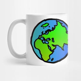 world globe Mug